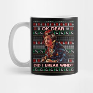 Funny Christmas Vacation Aunt Bethany Did I Just Break Wind Mug